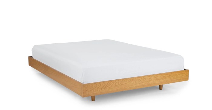 Best Minimalist Bed Frames: Elevate Your Space 2024 Minimalist bed frame with underbed storage